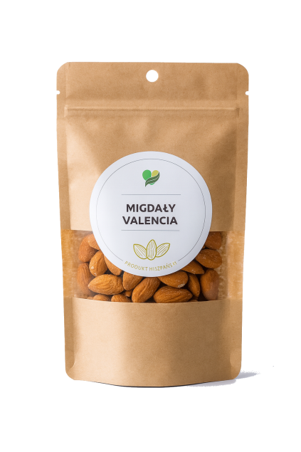 Kocham Oliwki Migdały Valencia Wędzone 100g