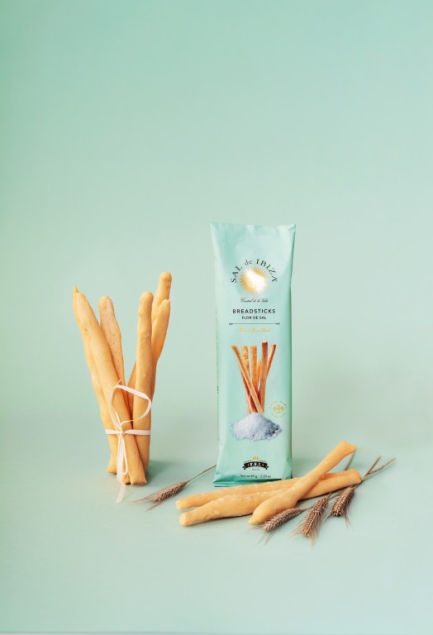 Sal de Ibiza Breadsticks a la Fleur De Sal - hiszpańskie paluszki chlebowe z solą morską 65 g