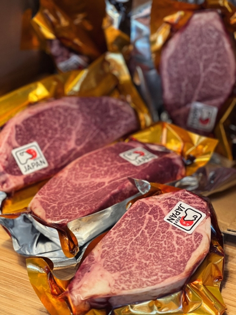 Japoński Stek Wagyu A5 B8 480g
