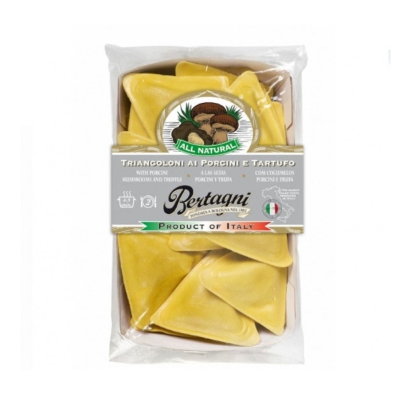 Bertagni Triangoli Borowik I Trufla 250g - Kultura Smaku