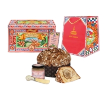 Dolce & Gabbana Panettone alle Nocciolle di Sicilia con crema alla Manna babka z orzechami laskowymi i kremem 1 kg