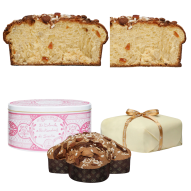 Dolce & Gabbana La Colomba alle Mandorle di Sicilia - włoska babka z sycylijskimi migdałami RÓŻOWA puszka 750 g