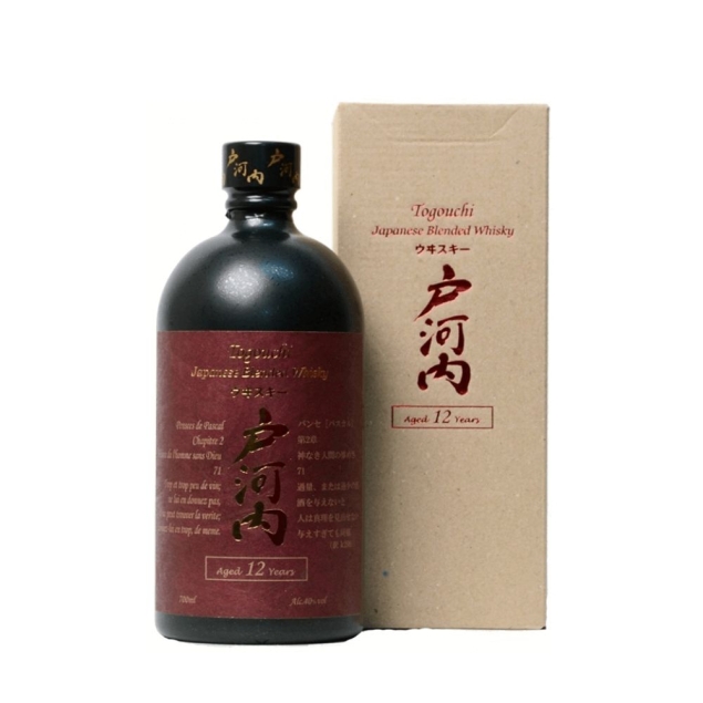Chugoku Jozo Togouchi Whisky Japanese 12Y 40% 0,7l