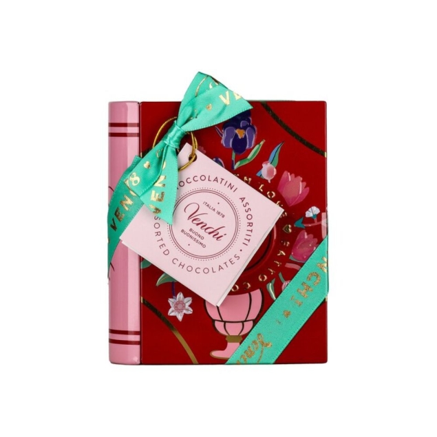 Venchi Walentynkowe Pudełko Książka Z Czekoladkami Valentine Mini Book 100g