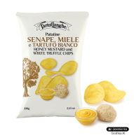 Tartuflanghe Senape, Miele e Tartufo Bianco Chips - chipsy z białą truflą, miodem i musztardą 100 g