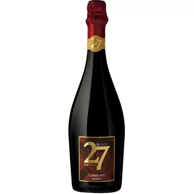 Lambrusco Amabile Ceci 27 Opere Igt 8,5% 0,75l