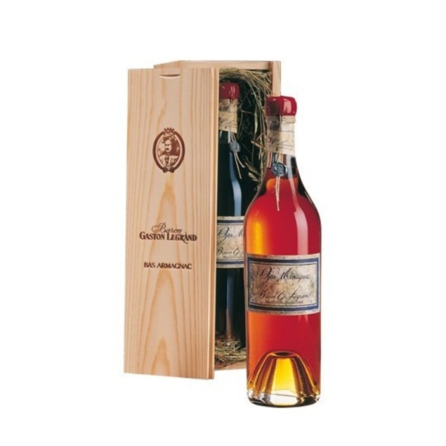 Guy Lheraud Cognac Armagnac Baron Gaston Legrand 1978 0,7l