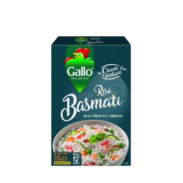 Riso Gallo Włoski Ryż Basmati W Torebkach 500g