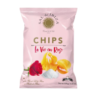 Sal de Ibiza La Vie en Rose - chipsy ziemniaczane z aromatem róży i Fleur de Sel 125 g