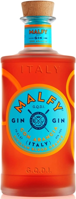 Torino Distillati Malfy Con Arancia Blood Orange Gin Włochy 41% 0,7l