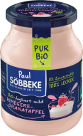 SOBBEKE Jogurt BIO malina-granat (3,8 % tłuszczu w mleku) 500 g
