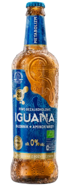 Iguana Piwo Metabolizm BIO Bezalkoholowe 0,5l