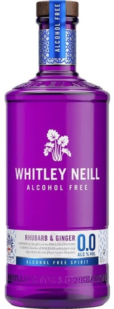 Whitley Neill Gin bezalkoholowy Rhubarb&Ginger 0,7l