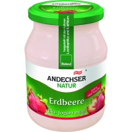 Andechser Natur Bio Jogurt truskawkowy 3,8% 500g