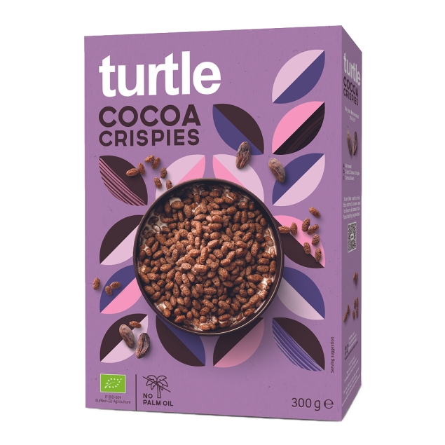 Turtle Chrupki Ryżowe Kakaowe Bio 300g