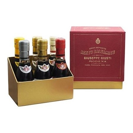 Giuseppe Giusti Kit Agenti Giusti set 6x100ml - zestaw 6 octów balsamicznych