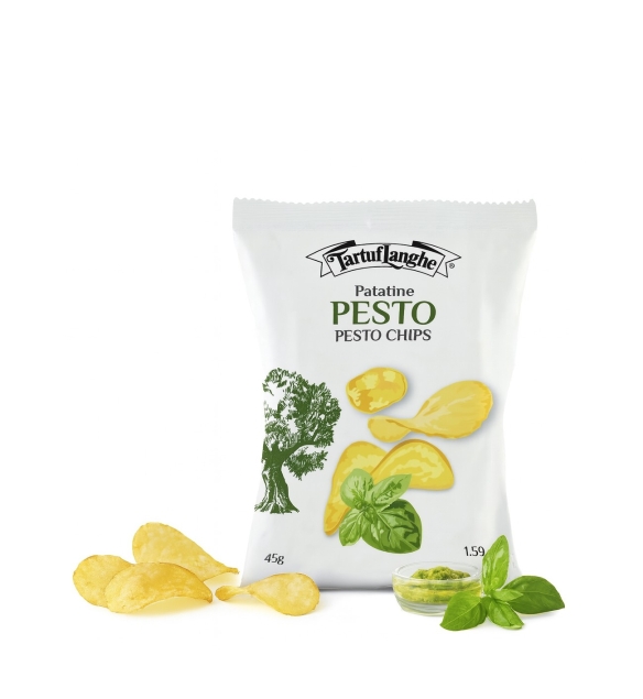 Tartuflanghe Pesto Chips - chipsy o smaku pesto 45 g