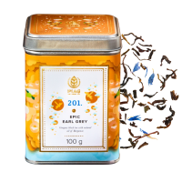 Piag Tea Epic Grey N°201 herbata czarna z bergamotką 100 g + puszka