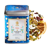Piag Tea Chamomile Blues N°906 herbata ziołowo-owocowa 100 g + puszka