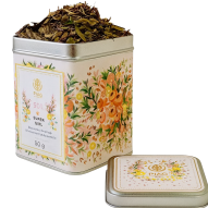 Piag Tea Super Girl N°501 herbata biała z brzoskwinią i ananasem 50 g + puszka