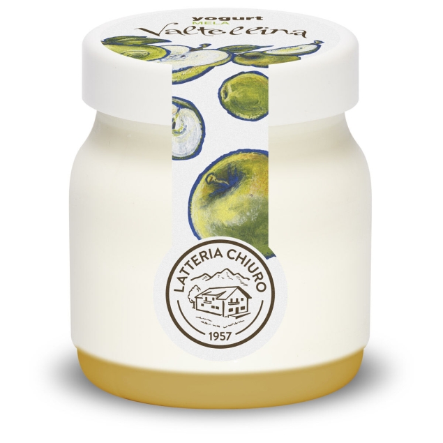 Latteria Chiuro Jogurt jabłkowy - Yogurt Mela 150g