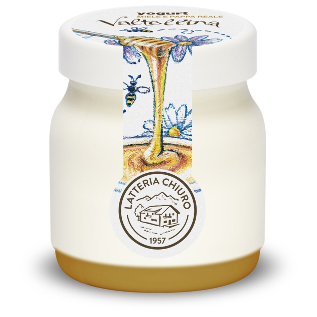 Latteria Chiuro Jogurt miodowy - Yogurt Miele e Pappa Reale 150g