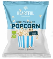 Heartful Popcorn z solą morską bezglutenowy