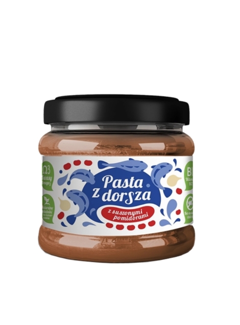 Kuterfish Pasta z dorsza z suszonymi pomidorami