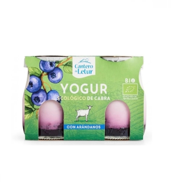 Cantero De Letur Jogurt kozi z jagodami Bio