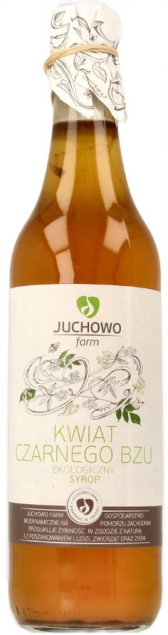 Juchowo Farm Syrop z czarnego bzu BIO 500 ml