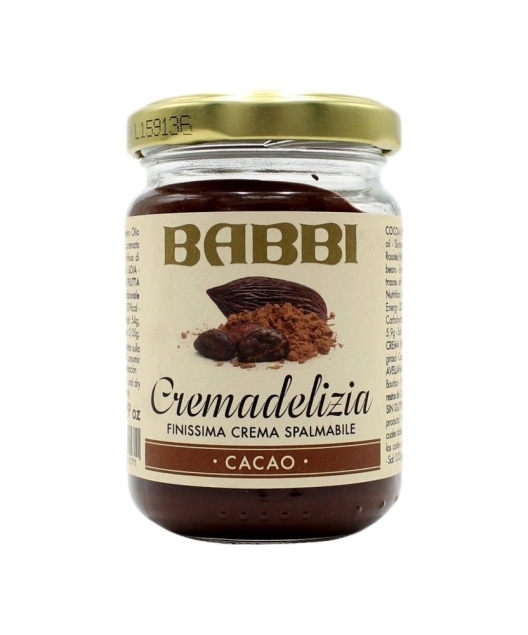 Babbi Cremadelizia Cacao - Bezglutenowy Krem kakaowy 300g