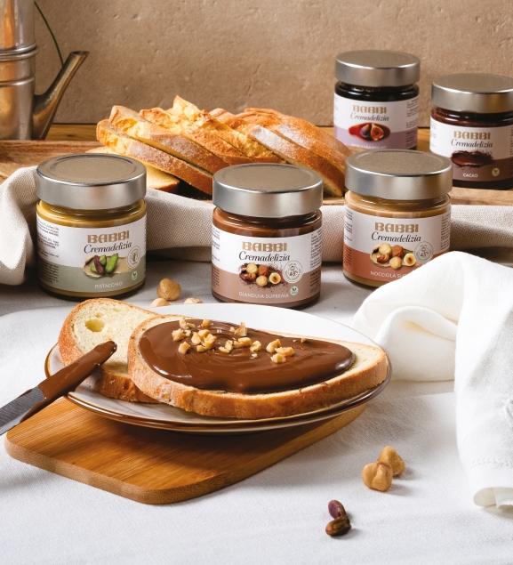 Babbi Cremadelizia Nocciola włoski bezglutenowy krem orzechowy 300 g