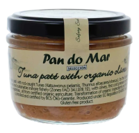 Pan Do Mar Pasta z Tuńczyka i Bio Oliwkami Bezglutenowa 125g (Słoik)