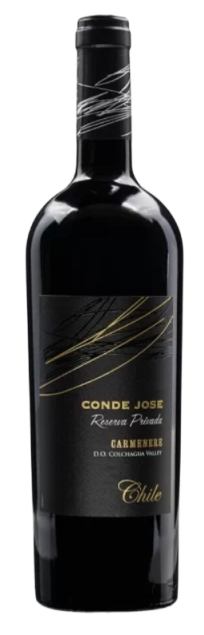 Conde Jose Wino Chile Reserva Privada Carmenere 13,5% 0,75L