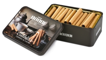 Babbi Cannoli al Cacao Piccoli Piaceri włoskie rurki z kremem kakaowym 300 g