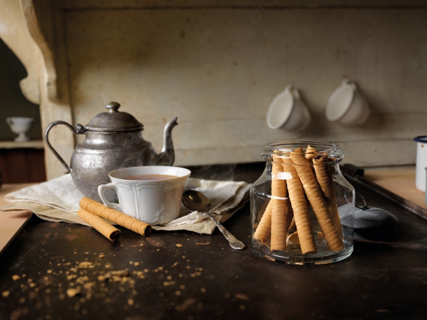 Babbi Cannoli al Cacao Piccoli Piaceri włoskie rurki z kremem kakaowym 300 g