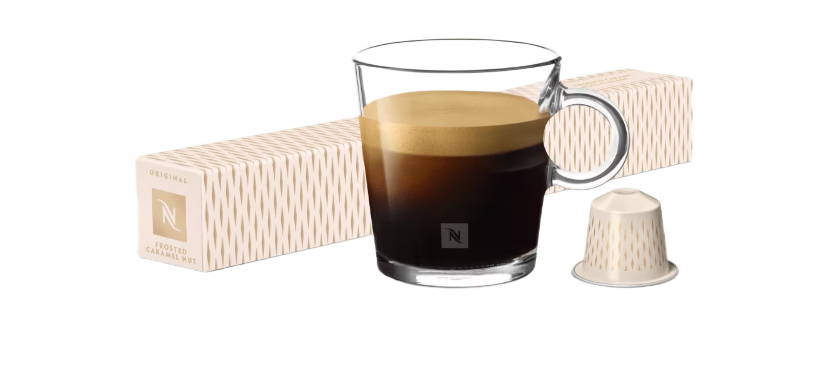 Nespresso Ol Caramel frosted nuts