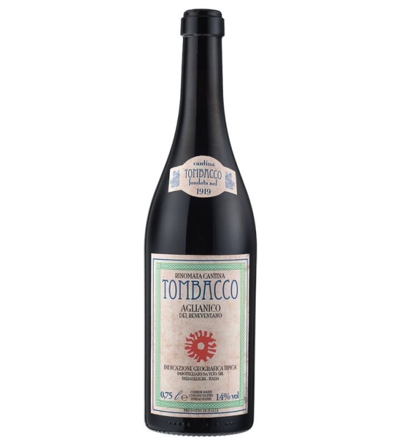 Tombacco Pecorino Wino Aglianico de Beneventano 0,75l