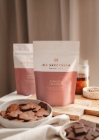 Iga Sarzyńska Pierniczki delikatne z miodem wielokwiatowym i belgijską czekoladą - serca 160 g