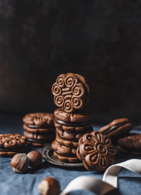 Iga Sarzyńska Rozety Pierne z ganaszem orzechowym 210 g