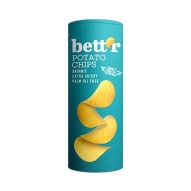 Bett'r Chipsy ziemniaczane solone 160g BIO