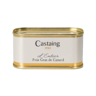 Castaing Whole duck liver tin 130g - kacza wątroba