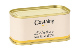 Castaing Whole goose liver tin 130g - cała gęsia wątroba