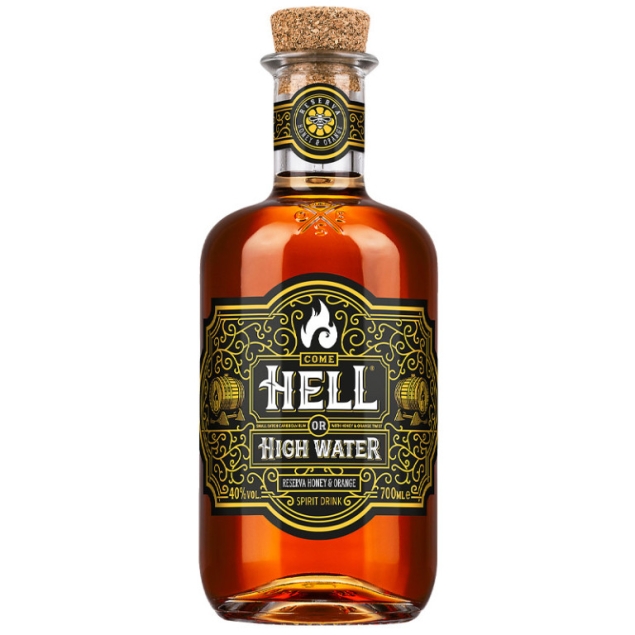 Hell or High Water Rum Reserva Honey Orange 40% 0,7l