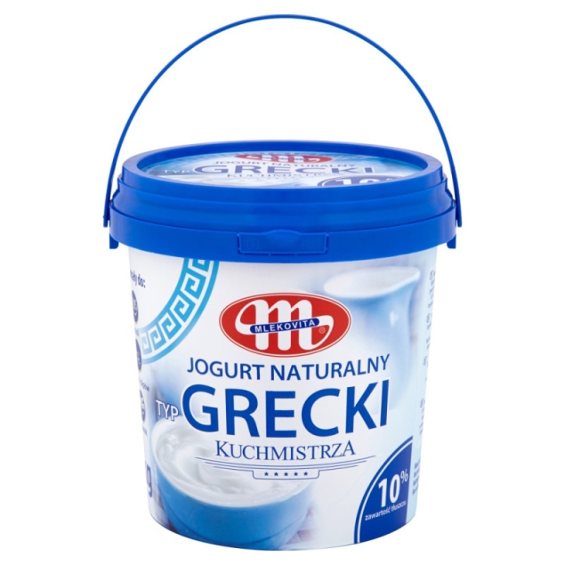 Mlekovita Jogurt Kuchmistrza naturalny typu Greckiego 10% 1kg