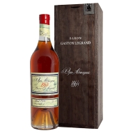 Baron Gaston Legrand Bas-Armagnac 1964 40% - rocznikowy armaniak z Francji 0,7l + pudełko - Armaniak