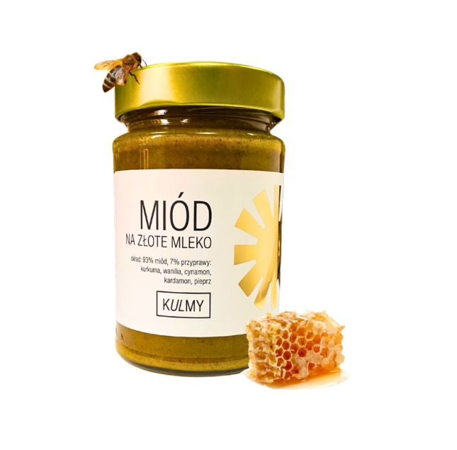Miód Od Kulmy miód na złote mleko 350 g