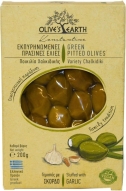Olive’s Earth Oliwki zielone z czosnkiem 200g
