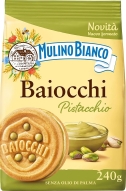 Mulino Bianco Biscotti Baiocchi Pistacchio 240g