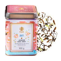 Piag Tea Jasmine Earl Grey N°217 herbata czarna z jaśminem 100 g + puszka